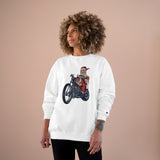 Biking Santa Champion Sweatshirt