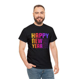 Happy New Year Unisex Heavy Cotton Tee