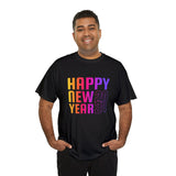 Happy New Year Unisex Heavy Cotton Tee