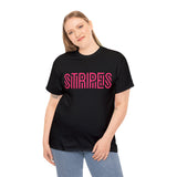 Stripes Unisex Heavy Cotton Tee