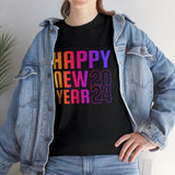 Happy New Year Unisex Heavy Cotton Tee