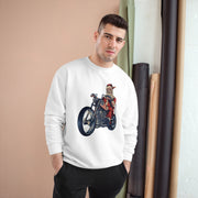 Biking Santa Champion Sweatshirt