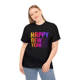 Happy New Year Unisex Heavy Cotton Tee