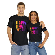 Happy New Year Unisex Heavy Cotton Tee