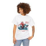 Santa Smiles Unisex Heavy Cotton Tee