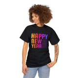 Happy New Year Unisex Heavy Cotton Tee